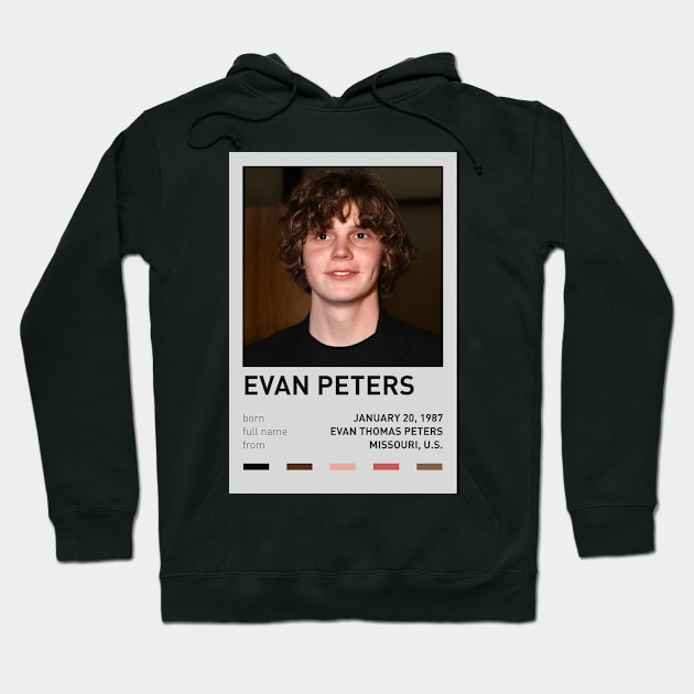 Evan Peters Hoodie by sinluz